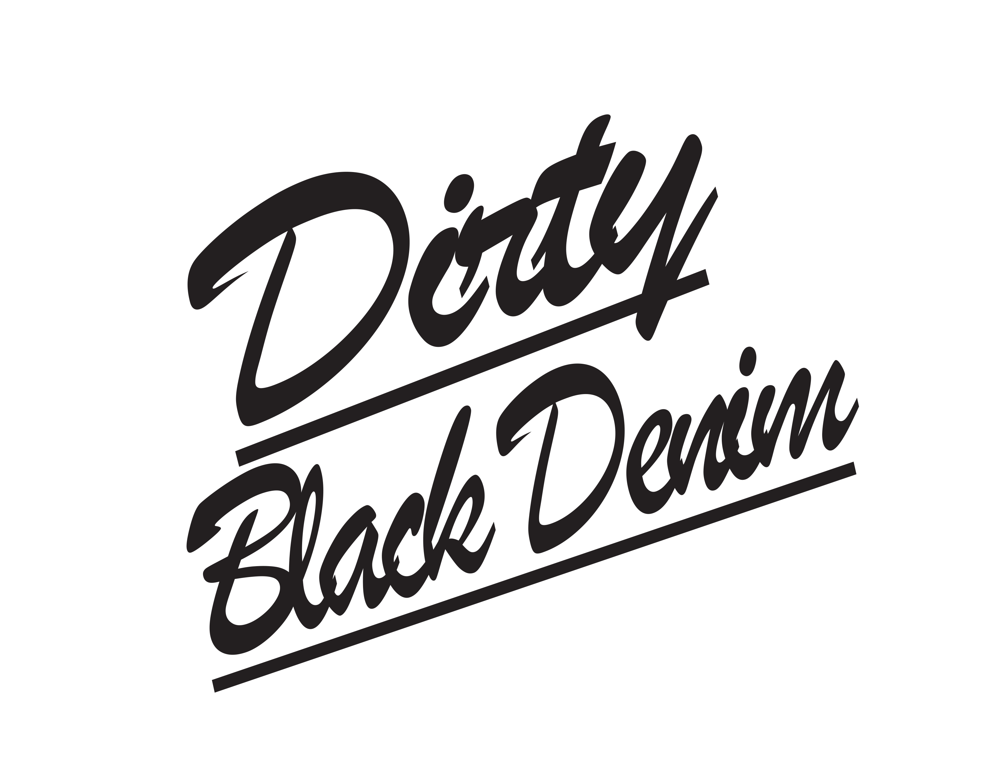 DIRTY BLACK DENIM